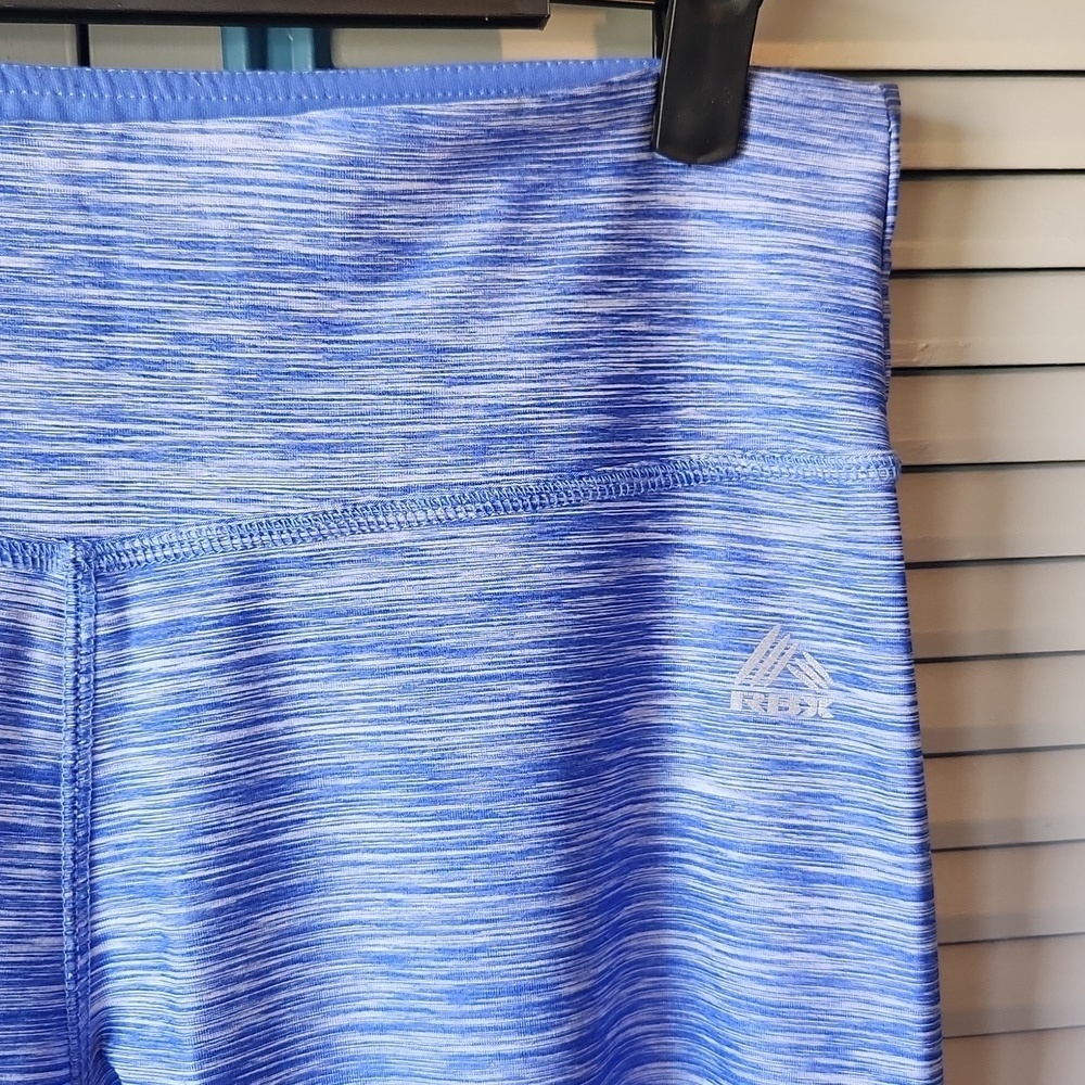 Final Sale RBX Women’s Blue Workout Ankle Pants - Picture 7 of 13
